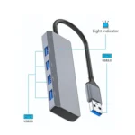 ADS-305A Aluminum Alloy USB to 4-Ports USB3.0 USB HUB Laptop Adapter Docking Station - Image 3