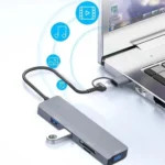 ADS-310D 2-in-1 Type-C + USB to 3 x USB 3.0 + SD / TF Card Slots Multi-Port Hub - Image 6