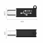 ADS-618 USB-C / Type-C Female to MIDI Male Electric Piano Printer Scanner Adapter - Image 2