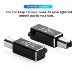 ADS-618 USB-C / Type-C Female to MIDI Male Electric Piano Printer Scanner Adapter - Image 3