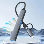 ADS-805 8 Pin + Type-C to USB-C Data + USB 2.0 / 3.0 + SD / TF Card Reader Hub Expansion Converter - Image 6