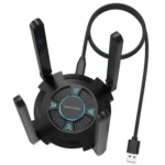 WAVLINK WN695X2 AX5400 USB WiFi 6 Dongle 4 Antennas Receiver Tri-Band Wireless Adapter - Image 2