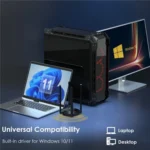 WAVLINK WN695X2 AX5400 USB WiFi 6 Dongle 4 Antennas Receiver Tri-Band Wireless Adapter - Image 6