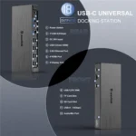 WAVLINK UG69PD8 Pro 18-in-1 DP / HD 5K Quadruple Display USB C Universal Docking Station - Image 3