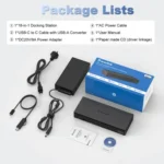 WAVLINK UG69PD8 Pro 18-in-1 DP / HD 5K Quadruple Display USB C Universal Docking Station - Image 10