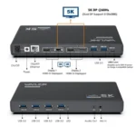 WAVLINK UG69PD6 Dual 4K Laptop Docking Station 5K HD Displaylink 65 / 100W PD Charging - Image 2