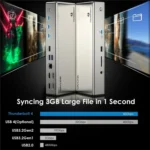 WAVLINK UTD41 PRO RJ45 / Audio / SD Card Reader 15-in-1 Thunderbolt 4 Docking Station - Image 4