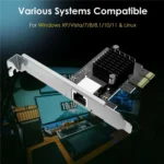 WAVLINK NWP001 1Gbps RTL8111H Chip Ethernet Adapter Pcie Network Card - Image 5