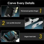 WAVLINK NWP003 5Gbps RTL8126 Chip RJ45 Ethernet Adapter Pcie Network Card - Image 6