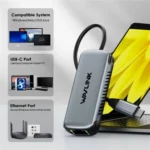 WAVLINK NWU340G 5Gbps Wired Network Converter USB-C to RJ45 Gigabit Ethernet Adapter - Image 4