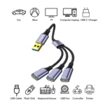 ENKAY ENK-CB172 USB 2.0 to 3 USB 2.0 OTG Splitter Y Cable Extension Cord - Image 2