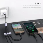 ENKAY ENK-CB172 USB 2.0 to 3 USB 2.0 OTG Splitter Y Cable Extension Cord - Image 7