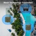 WAVLINK WN573HX3 WiFi 6 Extender Outdoor AX3000 Dual Band  Courtyard RV Wireless Router - Image 9