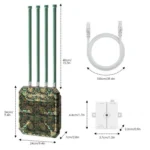 WAVLINK WN573HX1 WiFi 6 AX1800 Dual Band Wireless Router Outdoor WiFi Access Point - Image 16