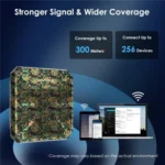 WAVLINK WN573HP3 Built-In 12dBi Directional Antenna Outdoor AX3000 Dual Band Repeater - Image 10