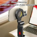 CH21 Portable Folding Travel Phone Holder Airplane Train Desktop Magnetic Phone Holder - Image 6