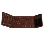 B077T Portable Foldable Wireless Bluetooth Keyboard With Touchpad - Image 2
