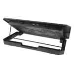 X4 4 Fan 7-Speed Control Noiseless Height Adjustable Stand Laptop Cooling Pad - Image 4