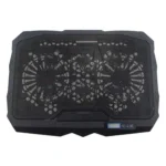 A6 Height Adjustable 6 Fans Cooler Ergonomic Laptop Stand Cooling Pad - Image 2