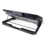 N22 Dual USB Ports Adjustable Laptop Stand Portable Cooling Pad with Phone Holder - Image 3