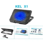 X1 Router Notebook Cooler Stand Fan Base Adjustable Height Laptop Cooling Pad - Image 5