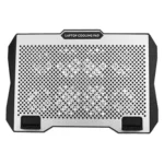 S605 RGB Light 5 Silent Fans Adjustable Height Stand Gaming Laptop Cooling Pad - Image 2