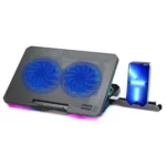 CP252 Adjustable Angle Notebook Cooler Stand Dual Fan Laptop Cooling Pad