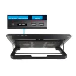 CP252 Adjustable Angle Notebook Cooler Stand Dual Fan Laptop Cooling Pad - Image 6