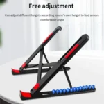 A9 Adjustable Height Portable Laptop Foldable Desktop Holder - Image 3