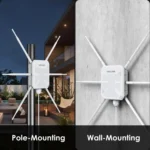 WAVLINK WN588HX3 AX3000 Outdoor WiFi Extender with 6 Antennas Dual Band WiFi Repeater - Image 11