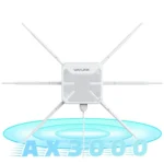 WAVLINK WN588HX3 AX3000 Outdoor WiFi Extender with 6 Antennas Dual Band WiFi Repeater - Image 3