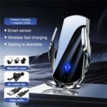 Q15 Car Vehicle Navigation Phone Holder Car Air Vent Mount Magnetic Wireless Charging Stand - Image 3