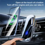 Q15 Car Vehicle Navigation Phone Holder Car Air Vent Mount Magnetic Wireless Charging Stand - Image 5