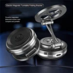 C6 Adjustable Folding Rotating Car Stand Vacuum Suction Cup Magnetic Phone Holder - Image 4