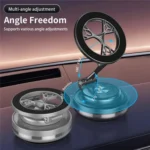 C6 Adjustable Folding Rotating Car Stand Vacuum Suction Cup Magnetic Phone Holder - Image 7