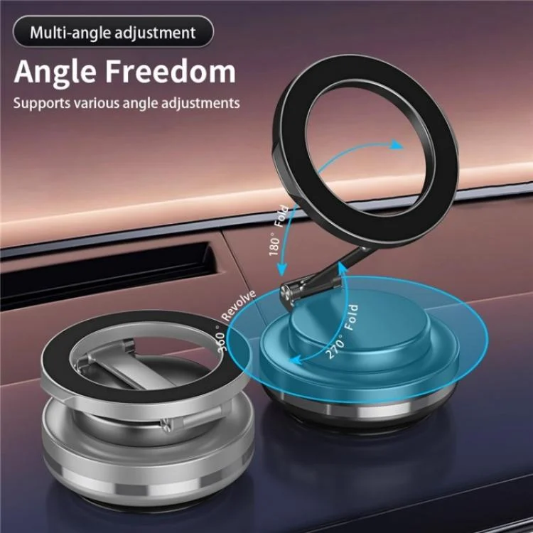 SYA0027892_B6.webp C7 Multifunctional Magnetic Phone Holder Rotatable Folding Auto Vacuum Suction Cup Phone Holder - Image 7