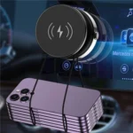X9C Wireless Charging Navigation Stand Car Magnetic Suction Vacuum Phone Holder - Image 7