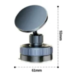 T26 Multi-Angle Adjustable Vacuum Suction Stand Magnetic Car Phone Holder - Image 2