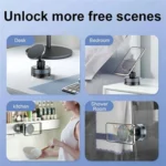 T26 Multi-Angle Adjustable Vacuum Suction Stand Magnetic Car Phone Holder - Image 6