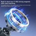 T26 Multi-Angle Adjustable Vacuum Suction Stand Magnetic Car Phone Holder - Image 7