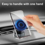 T26 Multi-Angle Adjustable Vacuum Suction Stand Magnetic Car Phone Holder - Image 8