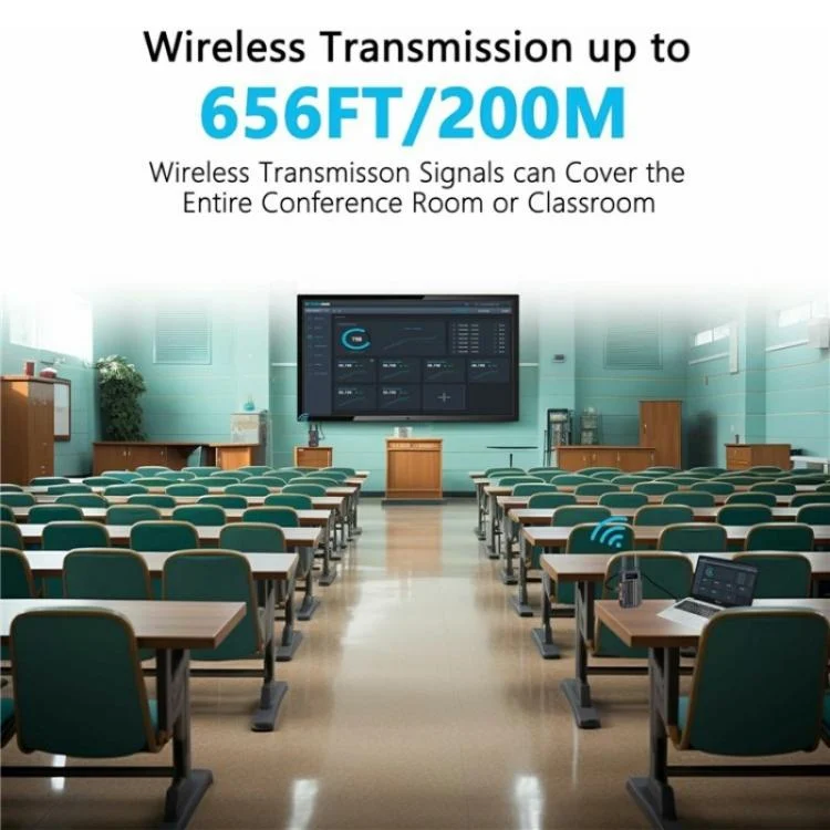 SYA0028255_B2.webp VRRIIS 097 4K HD Video HDMI Wireless Extender Kit Audio Video Wireless Transmitter Receiver - Image 3