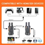 BOVBOX 098 For DSLR Cameras 4K HD Wireless Extender SDI HDMI Dual Interface Video Monitor - Image 12