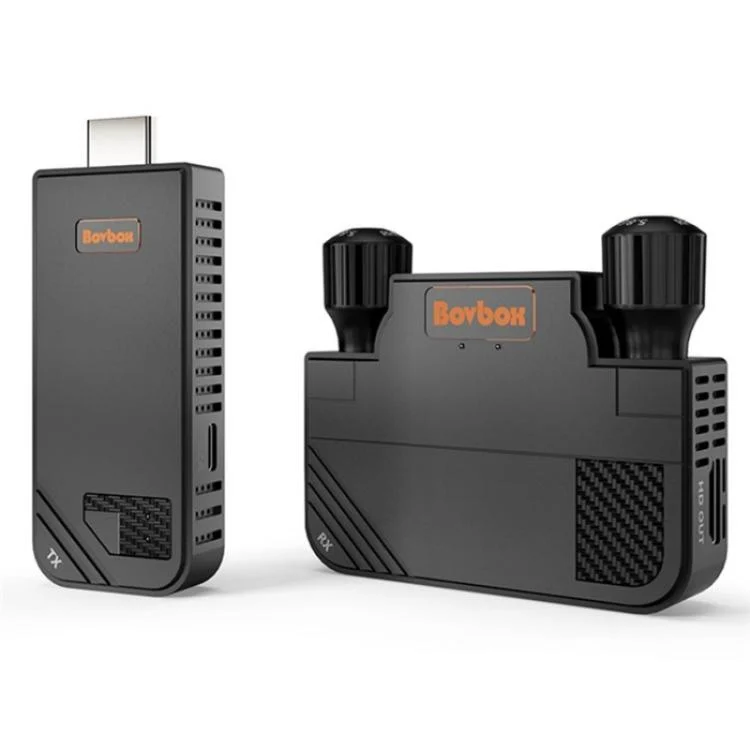 BOVBOX 091-HD Conference Use 100M Wireless WiFi HDMI Extender Video Transmitter Receiver