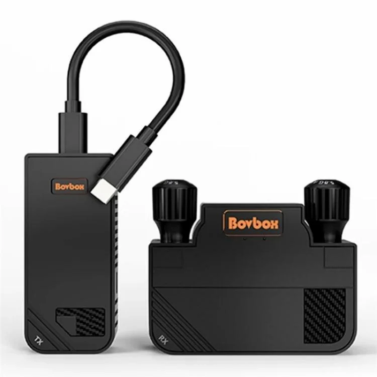 BOVBOX 091-TC For Phone Projector USB C Wireless Transmitter And Receiver Video Extender