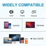 BOVBOX 091-TC For Phone Projector USB C Wireless Transmitter And Receiver Video Extender - Image 12
