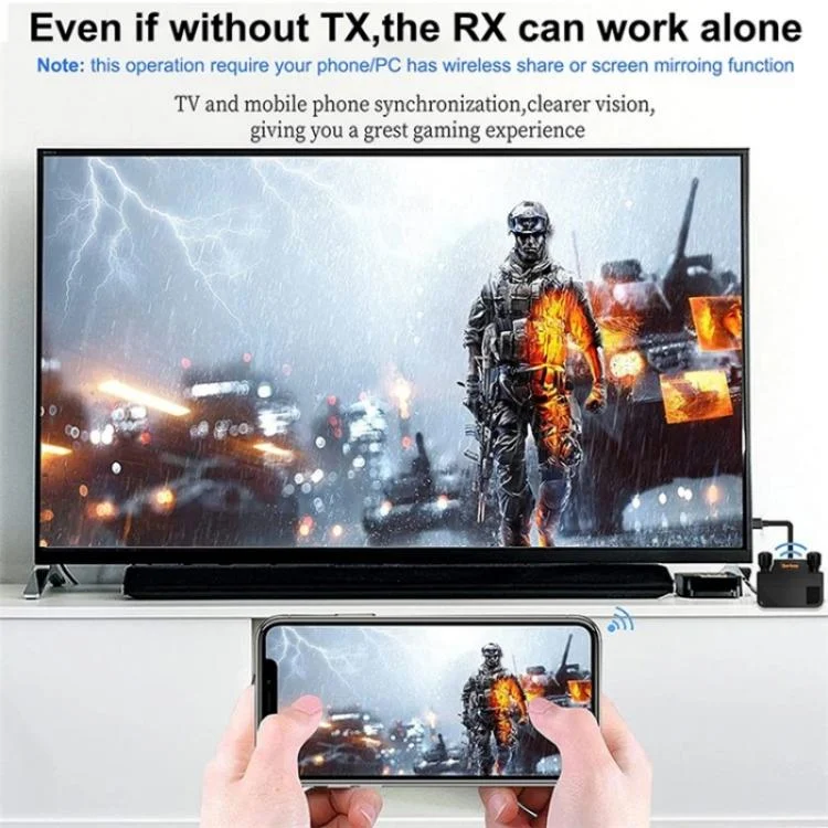 SYA0028281_B4.webp BOVBOX 091-TC For Phone Projector USB C Wireless Transmitter And Receiver Video Extender - Image 5