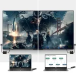 BOVBOX 091-TC For Phone Projector USB C Wireless Transmitter And Receiver Video Extender - Image 6