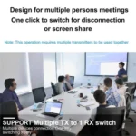 BOVBOX 091-TC For Phone Projector USB C Wireless Transmitter And Receiver Video Extender - Image 7