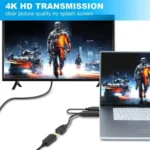 HD1 HDMI 2.0b Male to DP 1.4 Female Converter 4K 60Hz HDMI to DisplayPort Adapter Cable - Image 7